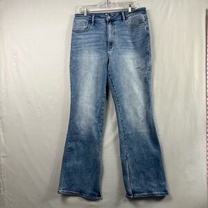 BAYAS Jeans Womens 32 Flare Leg High Rise 5 Pocket Retro Trendy